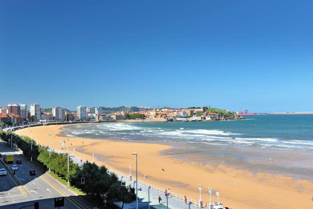 Apto Ramon Y Cajal,1- Centrico Y Cerca De Playa San Lorenzo-3Hab Garaje Opc Хихон Экстерьер фото
