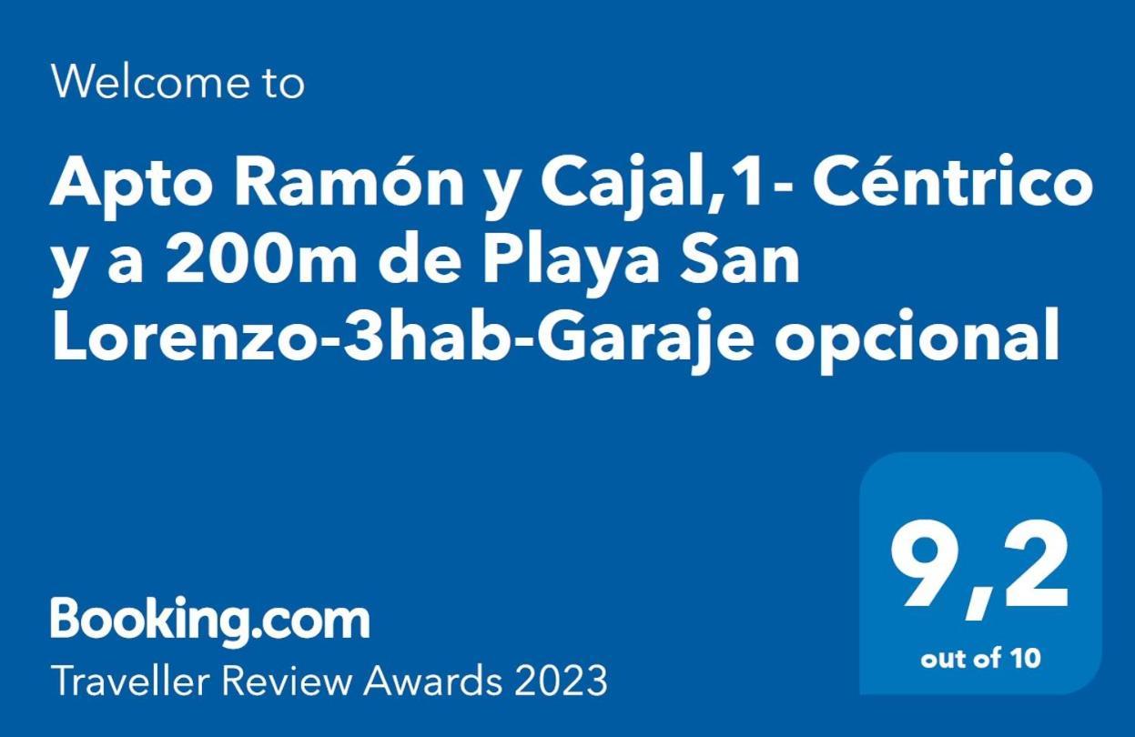 Apto Ramon Y Cajal,1- Centrico Y Cerca De Playa San Lorenzo-3Hab Garaje Opc Хихон Экстерьер фото